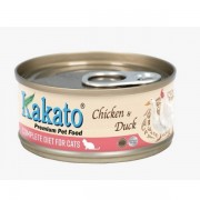 Kakato 雞+鴨 (貓主食罐) 70g（1罐）